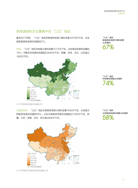 国家电网公司发布了《促进新能源发展白皮书2018》